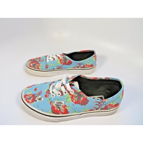 Star Wars VANS Authentic Yoda Aloha Print Women’s 6.5 Men 5 Casual Sneakers - Picture 6 of 11